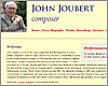John Joubert's Official Website