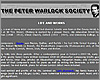 The Peter Warlock Society